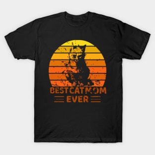 Best cat mom ever T-Shirt